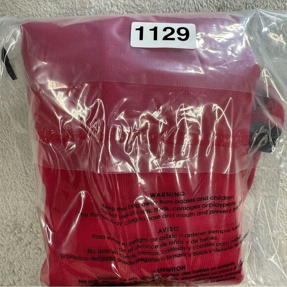 Christopher & Banks Zip Up Knit Holiday Sweater Vest Red Snowflake Size SP - Picture 9 of 9